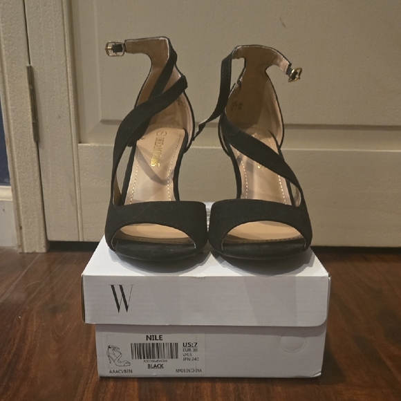 Dream Pairs Shoes - Black Women's LOW Heels